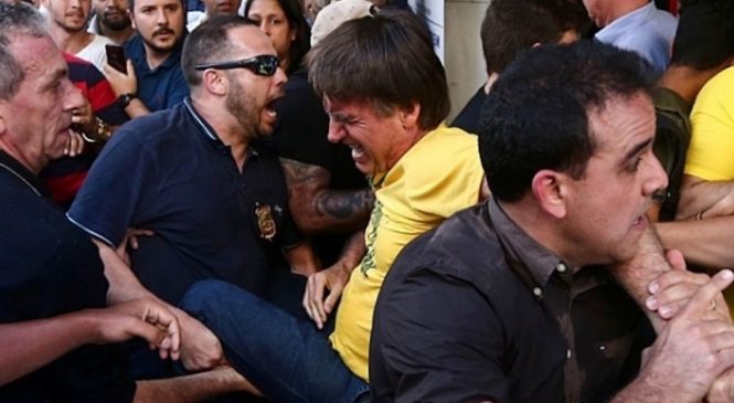 Candidato presidencial derechista, es apuñalado en Brasil. Llegó al hospital con riesgo vital
