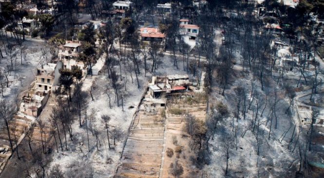Desastre total en Grecia, muertos superan las 80 personas